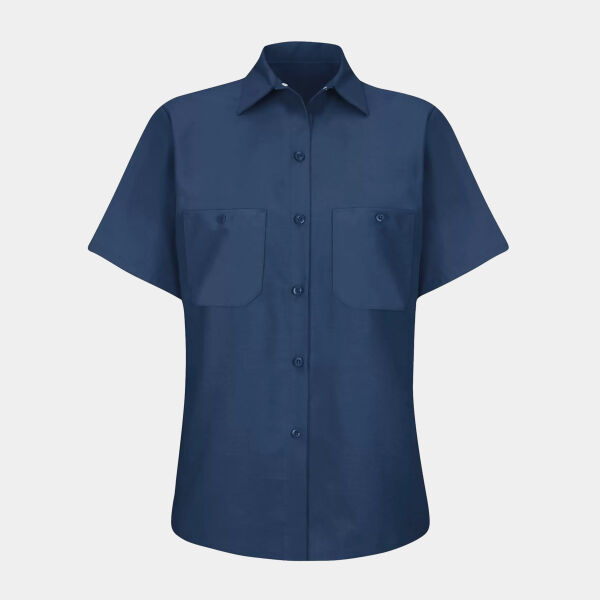 RED KAP® INDUSTRIAL SHORT SLEEVE LADIES' WORK SHIRT Thumbnail