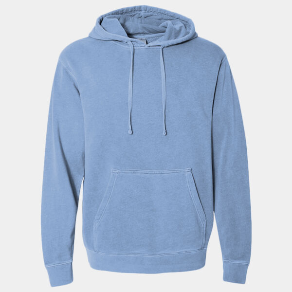 Midweight Pigment-Dyed Hooded Sweatshirt Thumbnail
