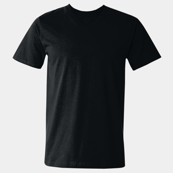 Adult HD Cotton™ V-Neck T-Shirt Thumbnail