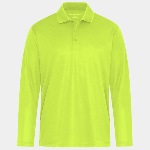 COAL HARBOUR® EVERYDAY SNAG RESISTANT LONG SLEEVE POLO Thumbnail