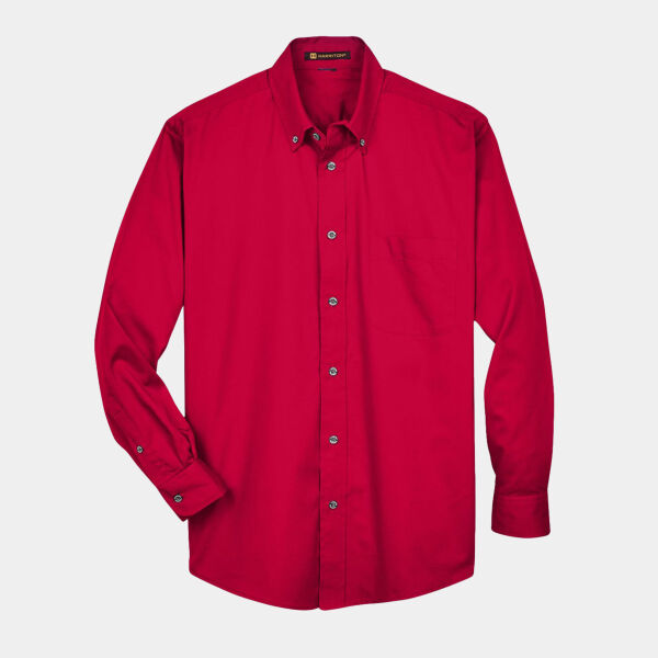 Harriton Men's Easy Blend™ Twill Shirt Thumbnail