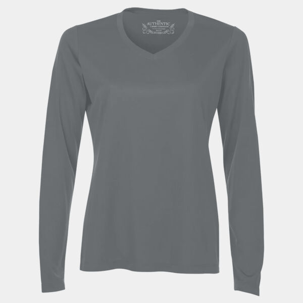 ATC™ PRO TEAM LONG SLEEVE V-NECK LADIES' TEE Thumbnail